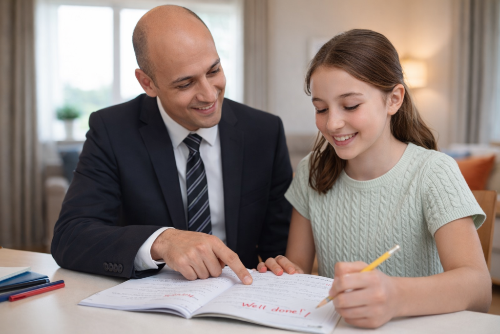 In-Person Tutoring A tutor from KhanTutoring.co.uk provides structured face-to-face home tutoring to student in Taunton.